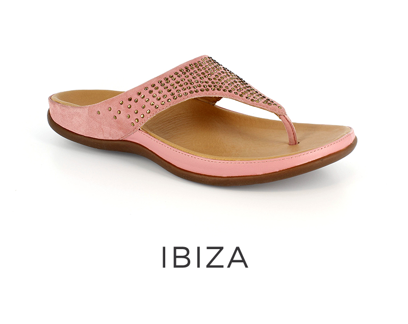 Ibiza orthotic womens sandals