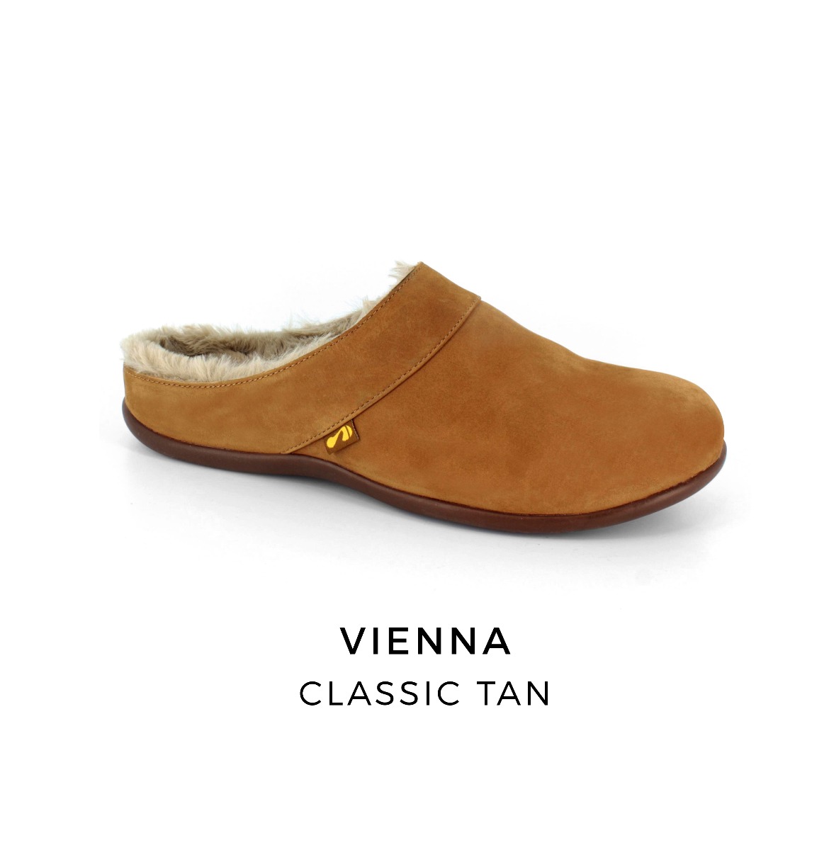 Vienna orthotic slippers with arch support