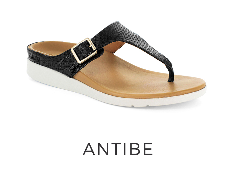 Antibe orthotic dress sandals