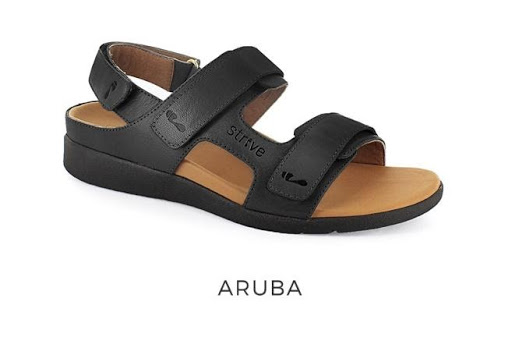 Aruba Strive Footwear Orthotic Sandals with Built-in Arch Support