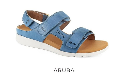 Aruba Strive Footwear Orthotic Sandals with Built-in Arch Support