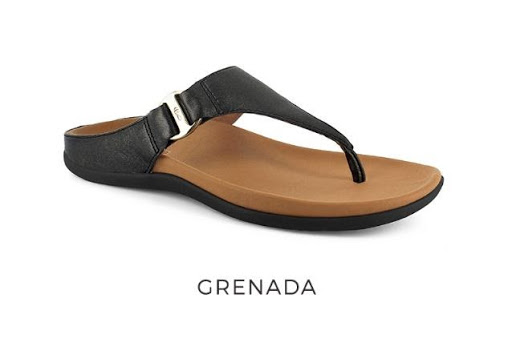 Grenada Strive Footwear Orthotic Sandals with Built-in Arch Support