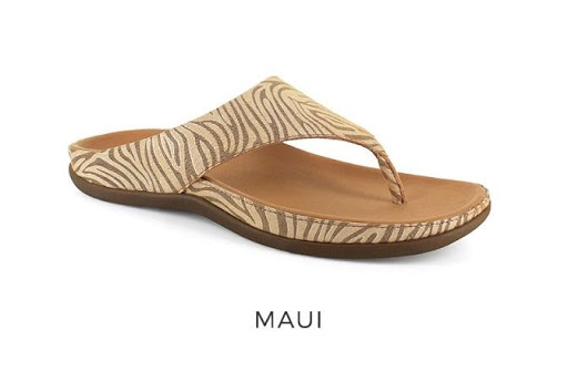 Maui Strive Footwear Orthotic Sandals with Built-in Arch Support